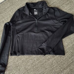 All In Motion pullover top, Black , XL